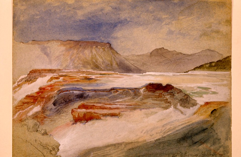 Hot Springs Yellowstone