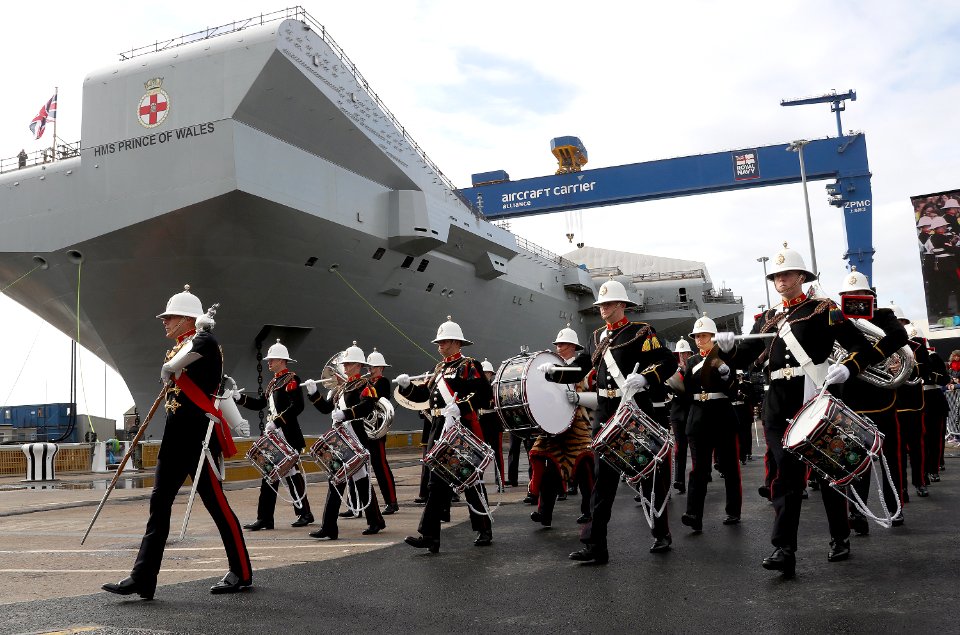 HMS PRINCE OF WALES Naming Ceremony