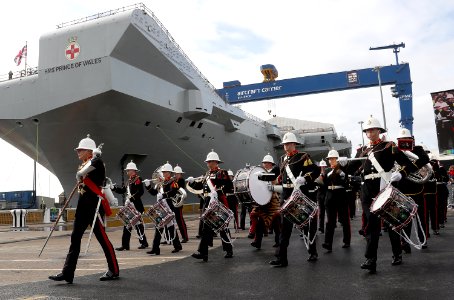 HMS PRINCE OF WALES Naming Ceremony