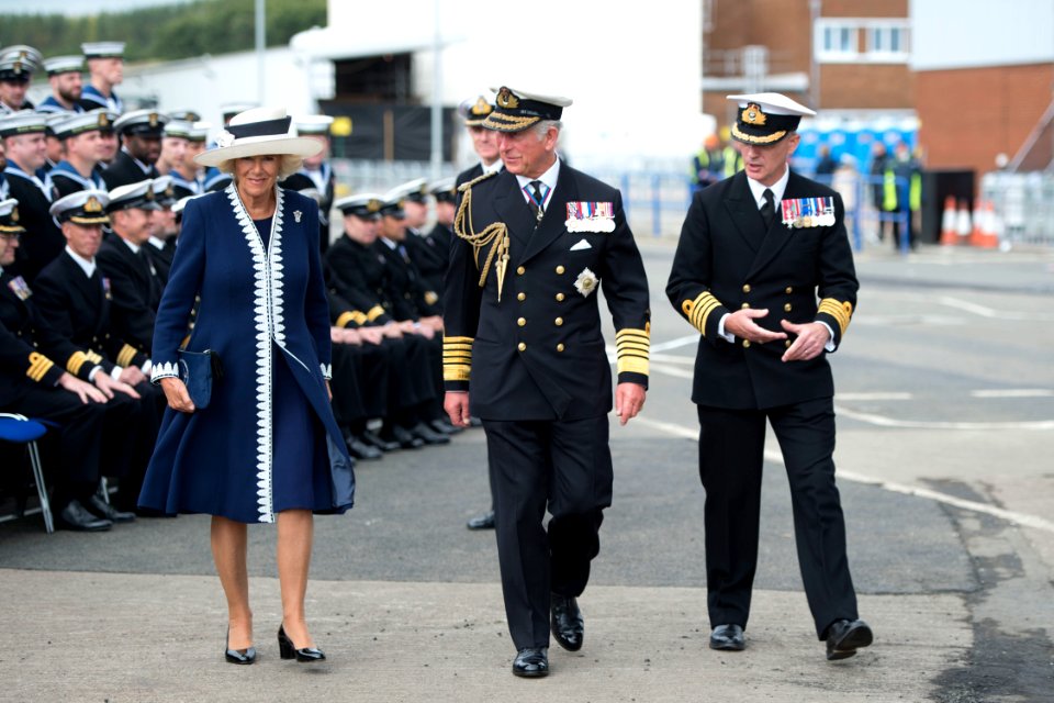 HMS PRINCE OF WALES Naming Ceremony