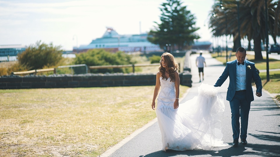 Bride love big day