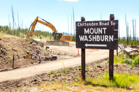 Tower to Chittenden Road Project: working at the Chittenden Road intersection photo