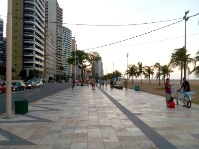 Calçadão do aterro da Paia de Iracema