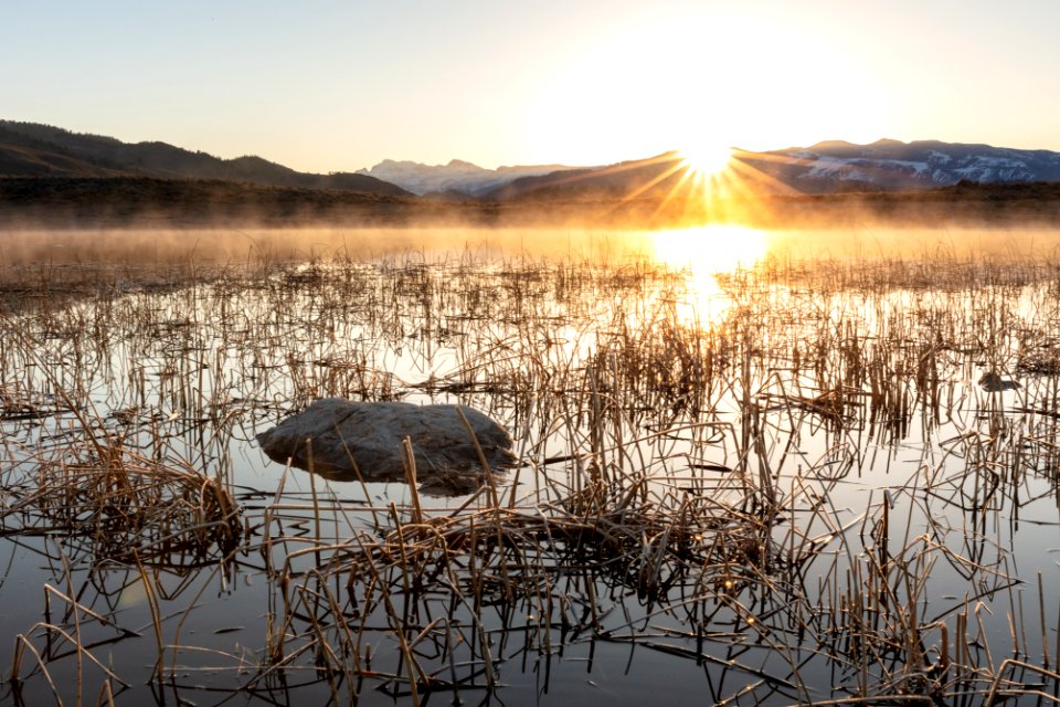 Sunrise at ephemeral ponds near Junction Butte (2)