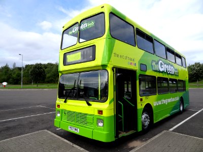 P927MKL 5927 in her shiny new livery. I had to go to The Peoples Bus Liverpool to transfer her to Arriva Guildford. A really nice bus. A pleasure to drive on a long distance journey. I also drove her in service at Maidstone Arriva. Now in Cambridge?
