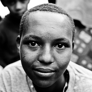 Africa burundi woman child photo
