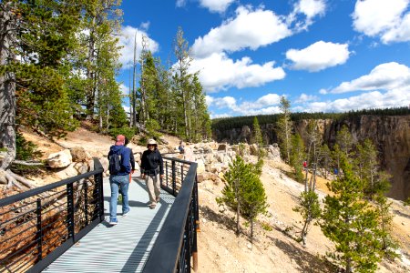 Accessible trail at Inspiration Point