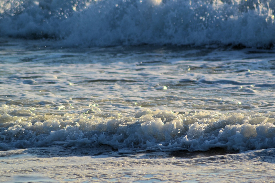 Wave water ocean