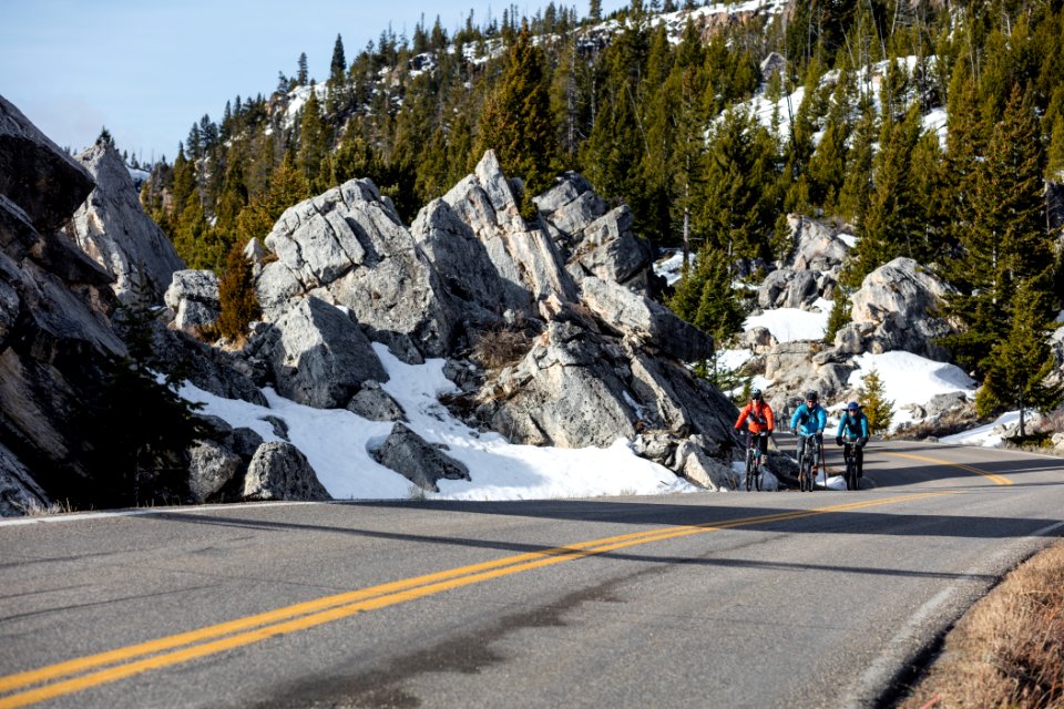 Spring biking with bear spray in The Hoodoos