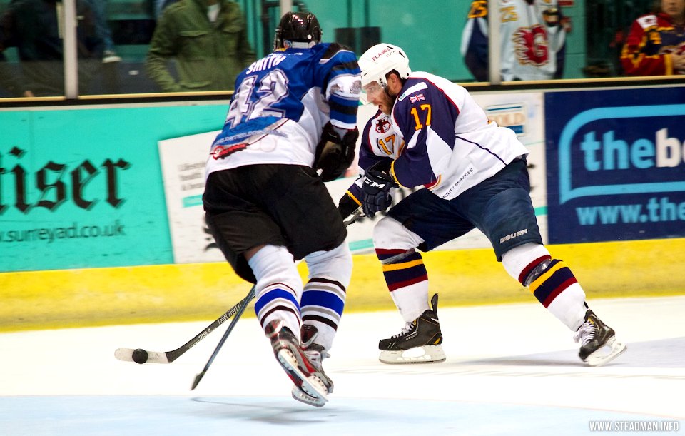 Guildford Flames Vs Sheffield Steeldogs