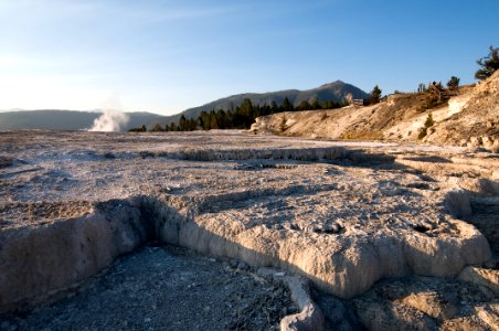 Mammoth Hot Springs photo