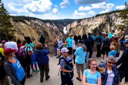 Artist Point Overlook in summer