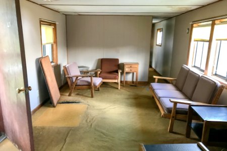 Current seasonal employee living room quarters