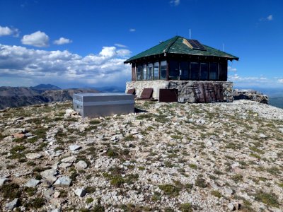 Mount Holmes Fire Lookout from 2012