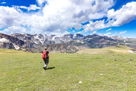Exploring the tundra along the Beartooth Highway