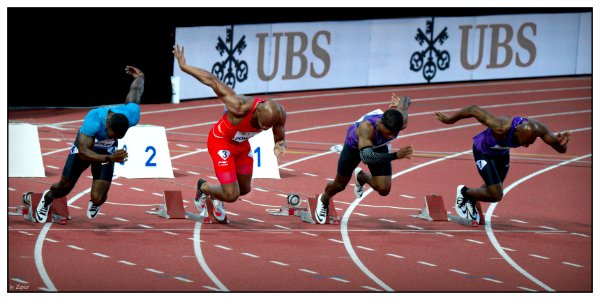 2015 Athletissima - Justin Gatlin - Asafa Powell