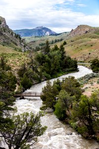 Gardner River from Rescue Creek Trail photo