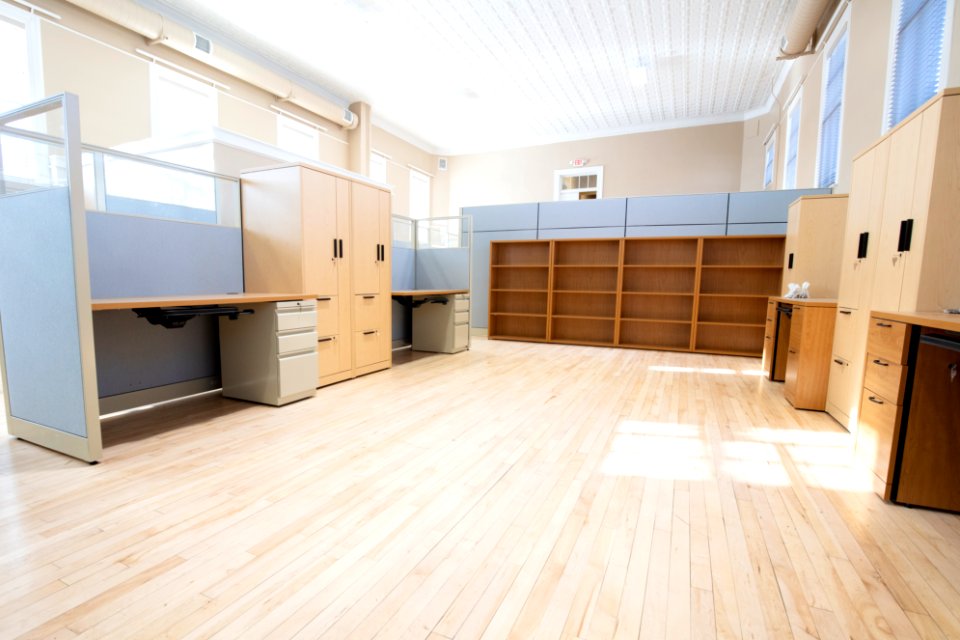 Canteen east door view after renovation