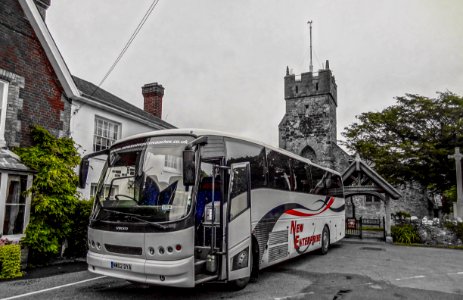 NM02DYA Freshwater Church Isle of Wight. New Enterprise Coaches Tonbridge LTD