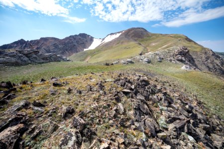 North face of Electric Peak photo