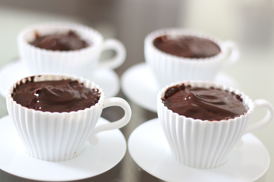 Chocolate cream sweet snack