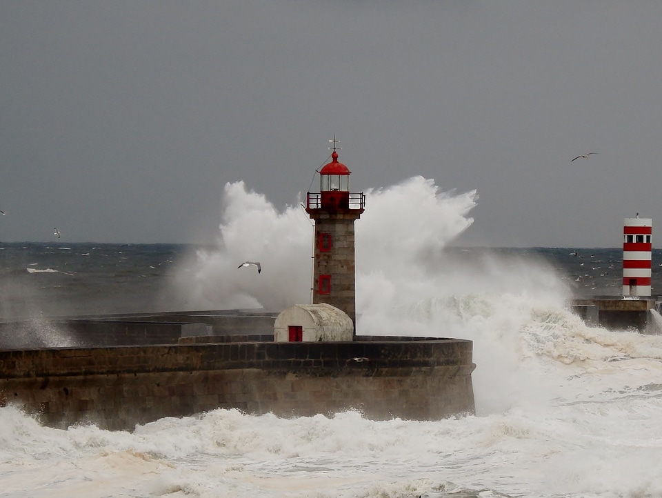 Lighthouse porto portugal