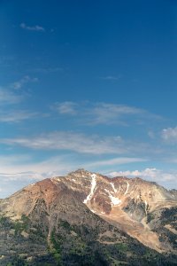 View of Electric Peak from Sepulcher Mountain (portrait)