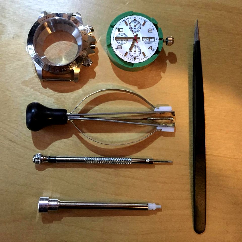 Watchmaking - Assembling a 7750 Chronograph