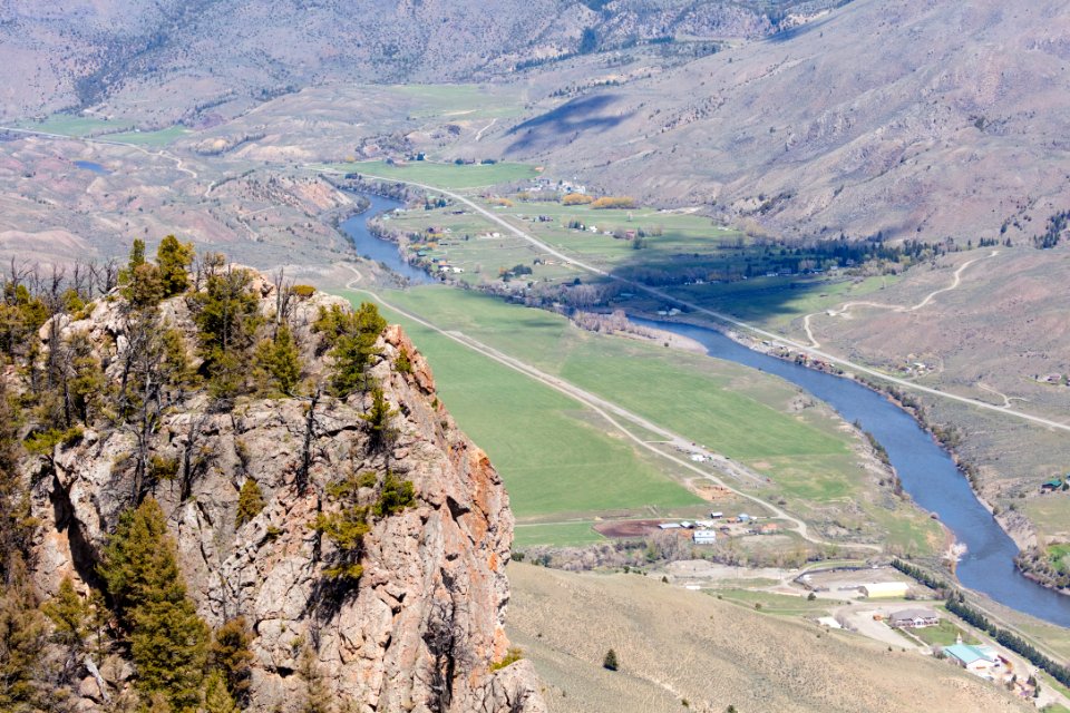 Yellowstone River viewed from Cinnabar Mountain