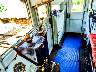 Isle of Wight Tube Train Cab