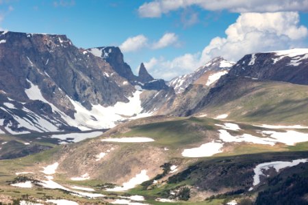 The Bears Tooth viewed from The Beartooth Highway