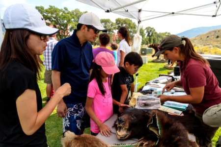 US Forest Service visit Yellowstone - Bear safety demonstrations (6)