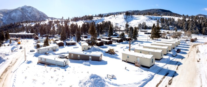 YACC Camp layout before demolition (panorama)