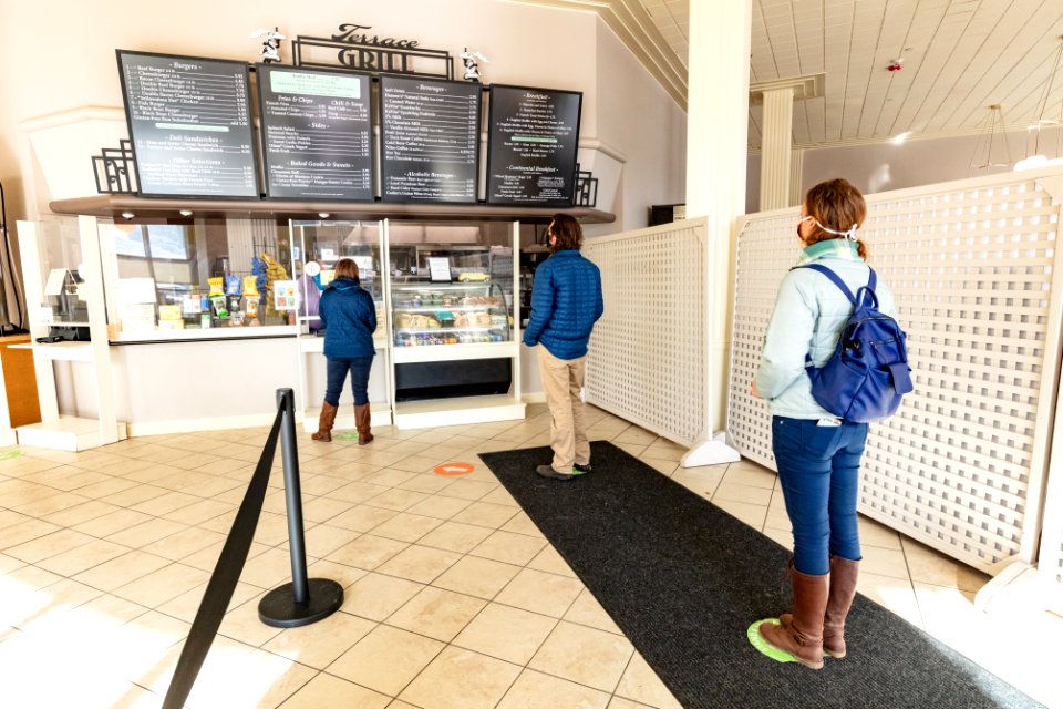 Modifications to Terrace Grill: waiting in line