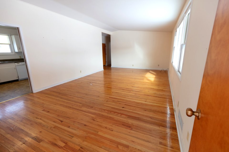 Goal 2 housing project: living room before