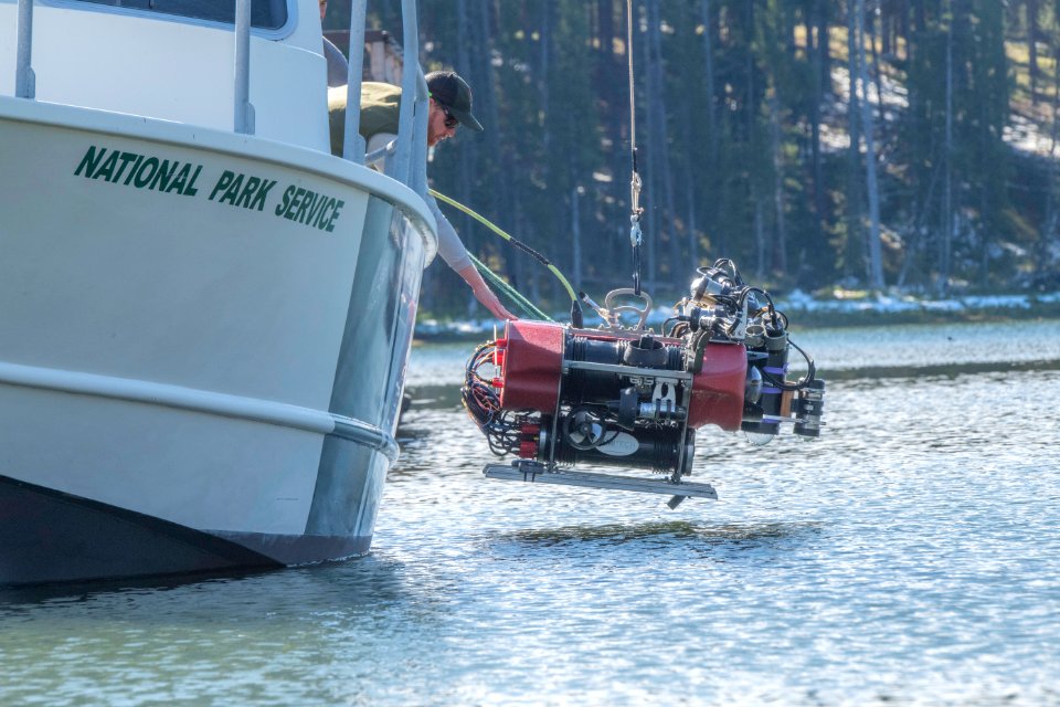 NPS Submerged Resources Center aids with Yellowstone's aquatic invasive species program (3)