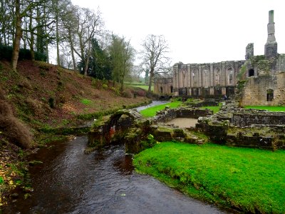 FOUNTAINS ABBEY YORKSHIRE