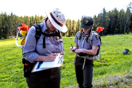 Acrhaelogists documenting their findings