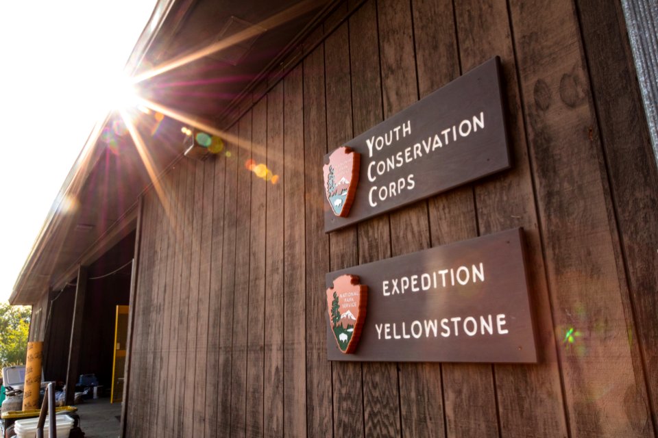 Youth Conservation Corps and Expedition Yellowstone building