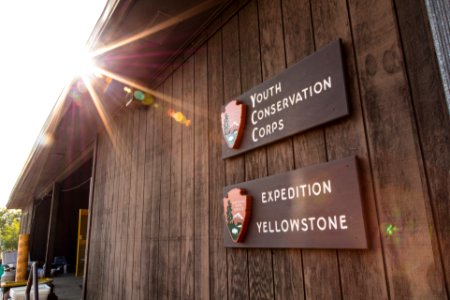 Youth Conservation Corps and Expedition Yellowstone building