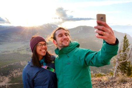 Summit selfie on Bunsen Peak photo