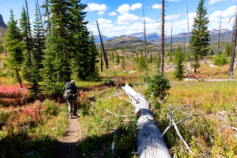 Hiking the Lake Abundance Trail towards Slough Creek