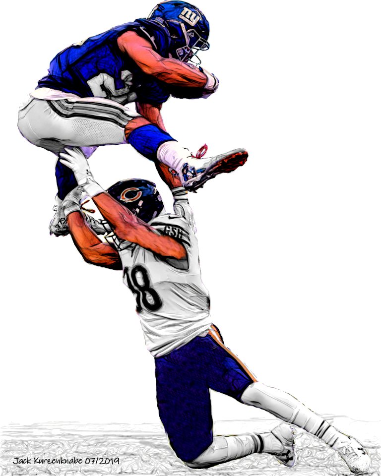 New York Giants Saquon Barkley -  Chicago Bears  Adrian Amos