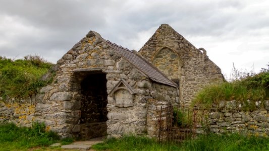 St Tanwg's Church, Llandanwg, also known as "the church in the sand", is an early medieval church dedicated to St Tanwg in the village of Llandanwg, Gwynedd, Wales. The church is a Grade I listed building.