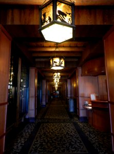 Old Faithful Lodge, hallway photo