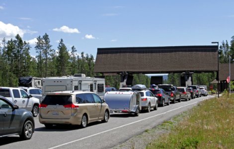 West Entrance in July photo