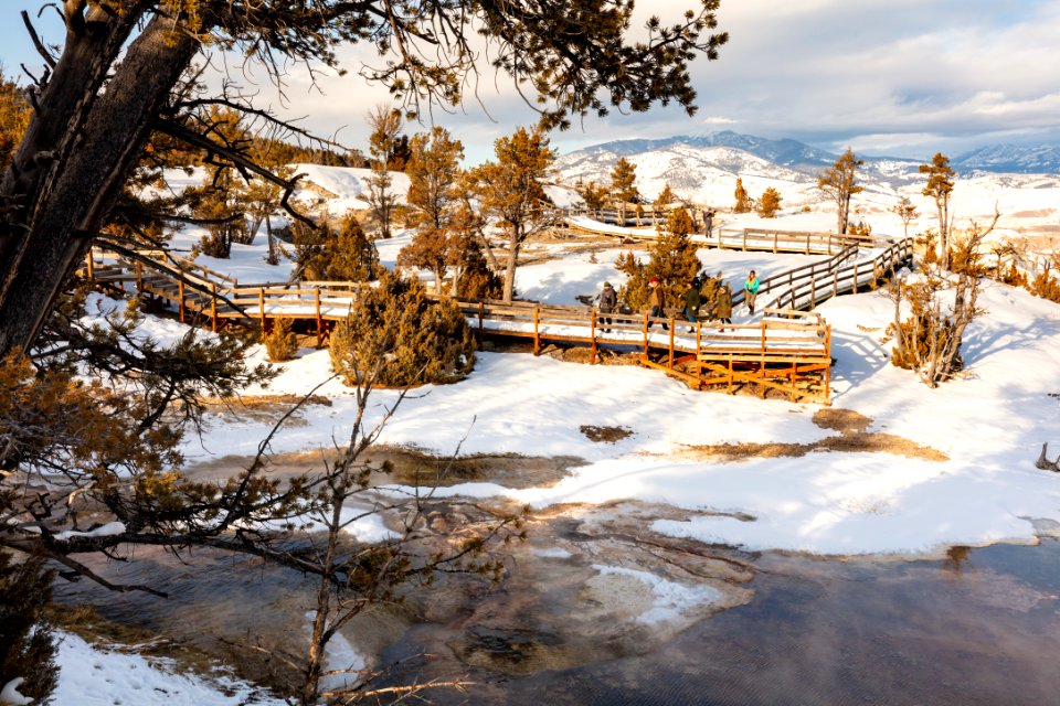 Afternoon winter views near Grassy Spring photo