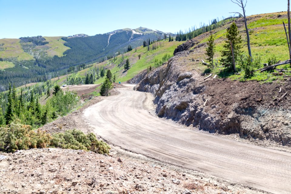 Tower to Chittenden Road Project: wider road and pullout near the Chittenden Road intersection