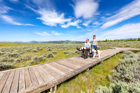 Exploring the Forces of the Northern Range boardwalk (3)