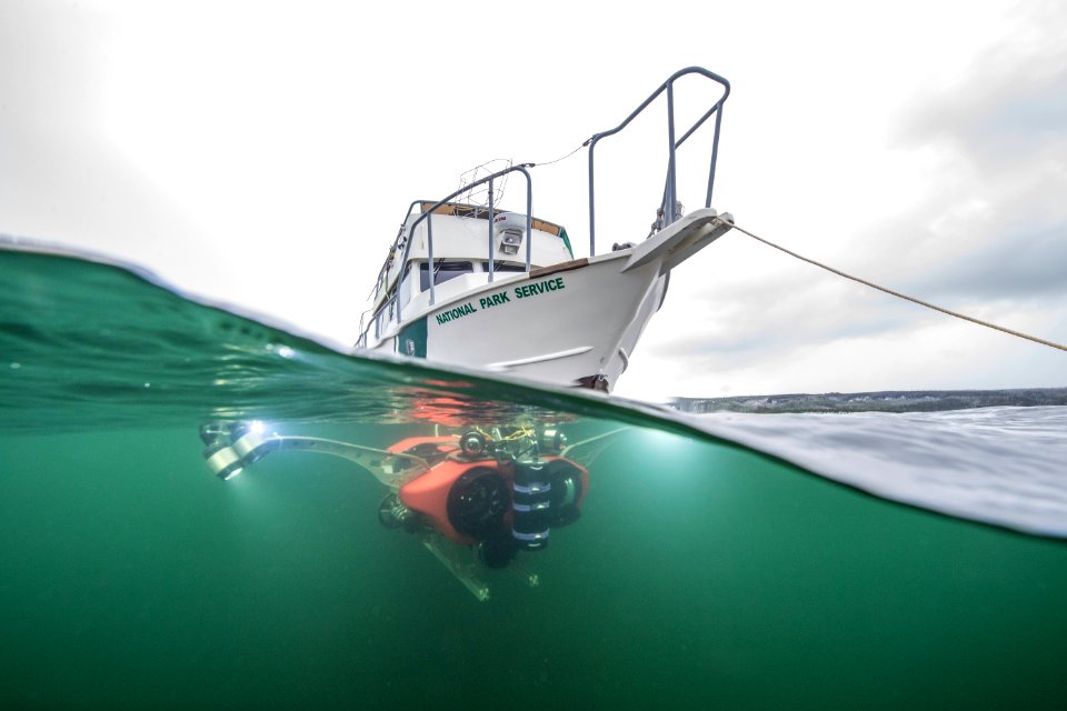 NPS Submerged Resources Center aids with Yellowstone's aquatic i